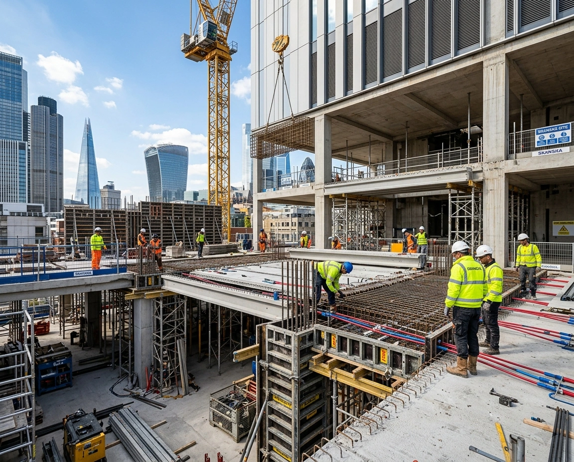 Suspended Beams, Suspended Slabs & Post-Tensioned Slabs